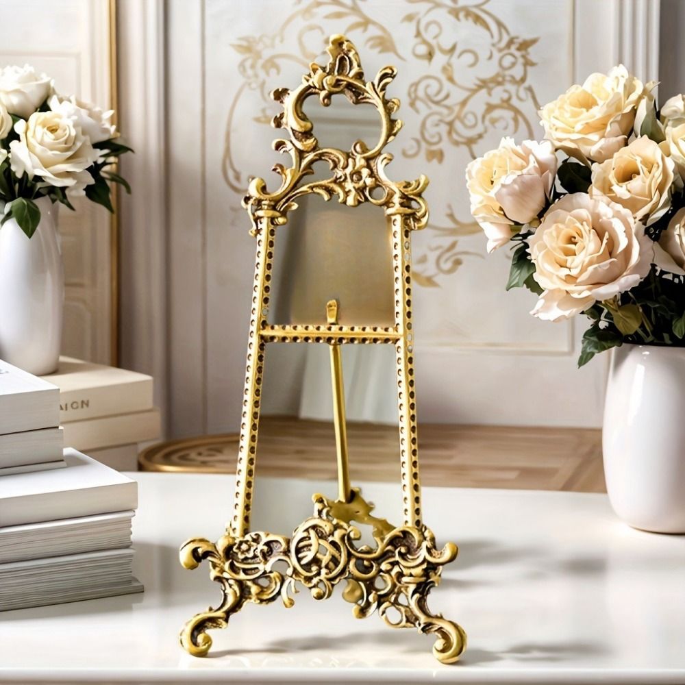Frame Display Wood - رف عرض كلاسيكي من سبائك الزنك