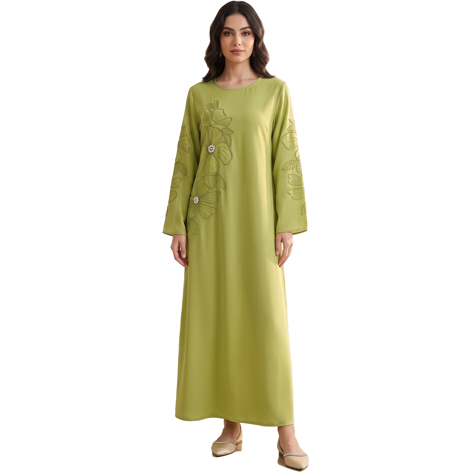 Embroidery Kaftan - فساتين وعباءات تقليدية للنساء من أيو