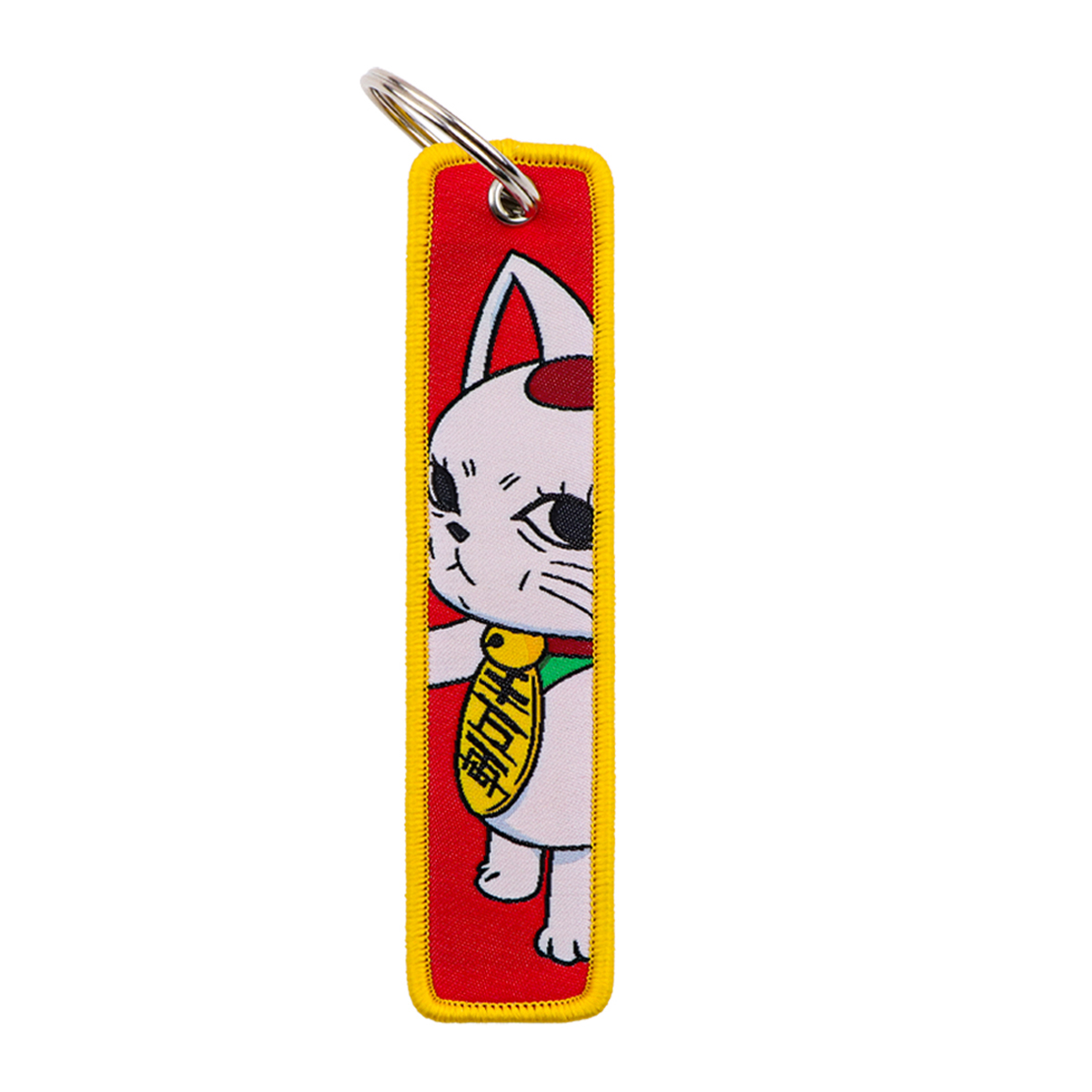 Embroidery Cat - لطيف القط التطريز مفتاح Fobs مانغا