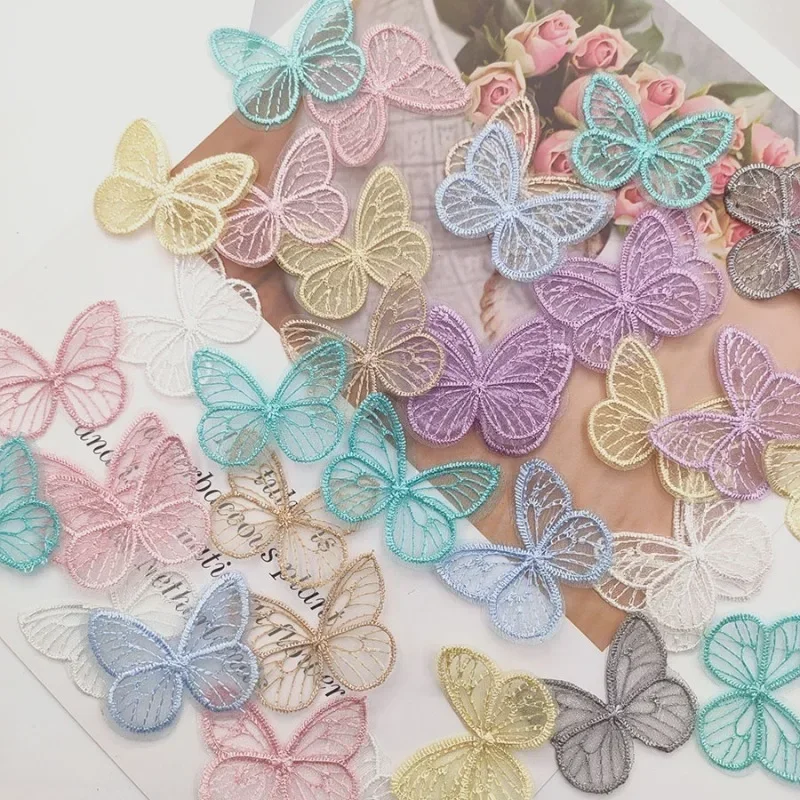 Embroidery Web - 20 قطعة/الوحدة 4.5*3.5 سنتيمتر المطرزة شبكة