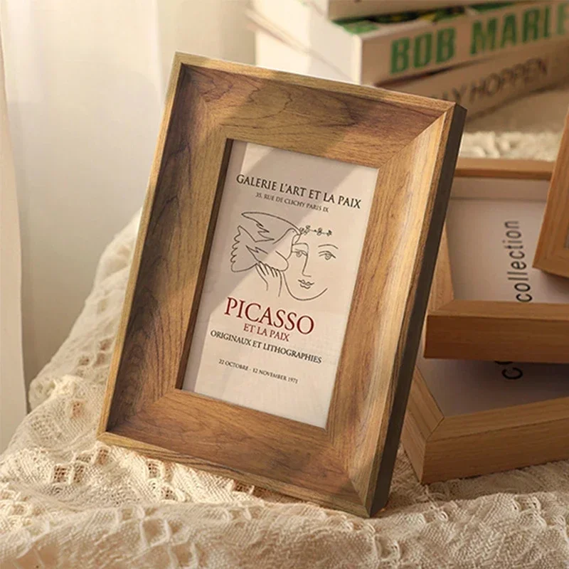 Frame Display Wood - إطار صور خشبي 5/6/7/8/10 بوصة مقاس