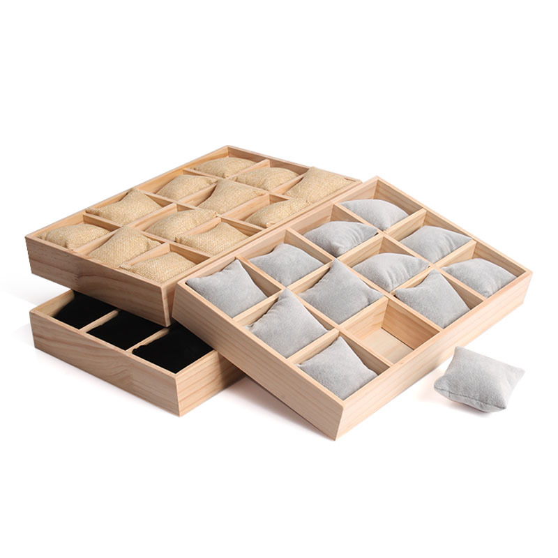 Frame Display Wood - إطار عرض لتخزين سوار الساعة مكون