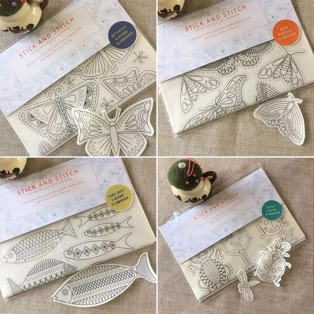 Embroidery Web - DIY بها بنفسك نقل التطريز القابل