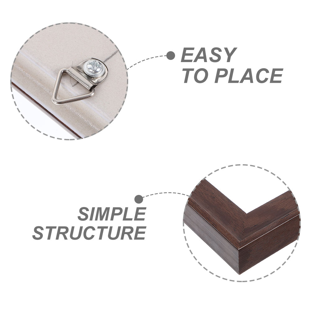Frame Display Wood - إطار عائم من القماش الخشبي لعرض
