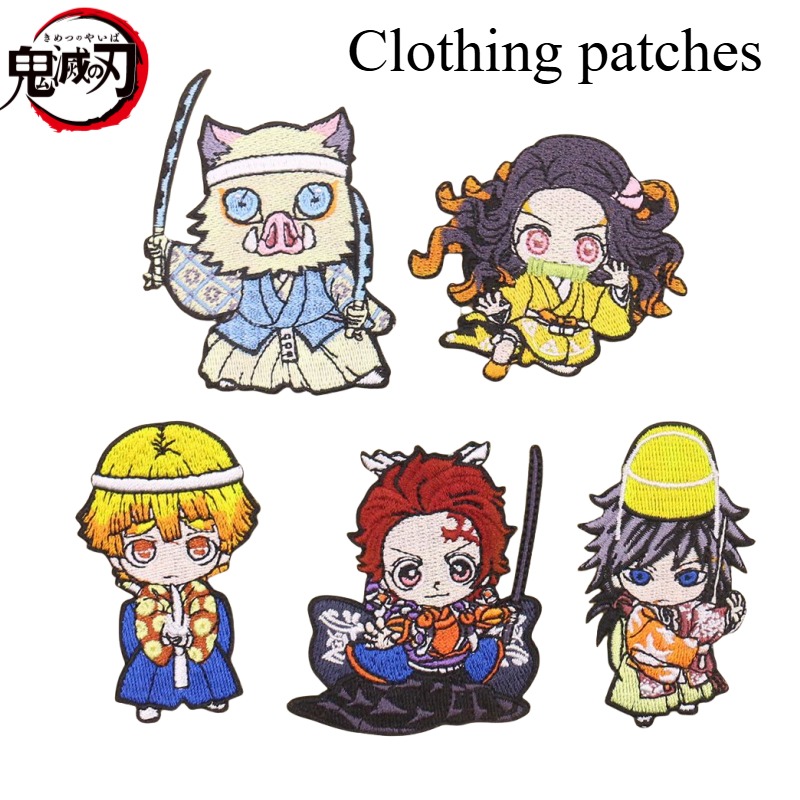 Embroidery Patches - شيطان القاتل كامادو تانجيرو كامادو Nezuko
