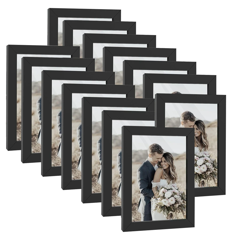 Frame Display Wood - إطارات صور خشبية مقاس 4x6 بوصة،