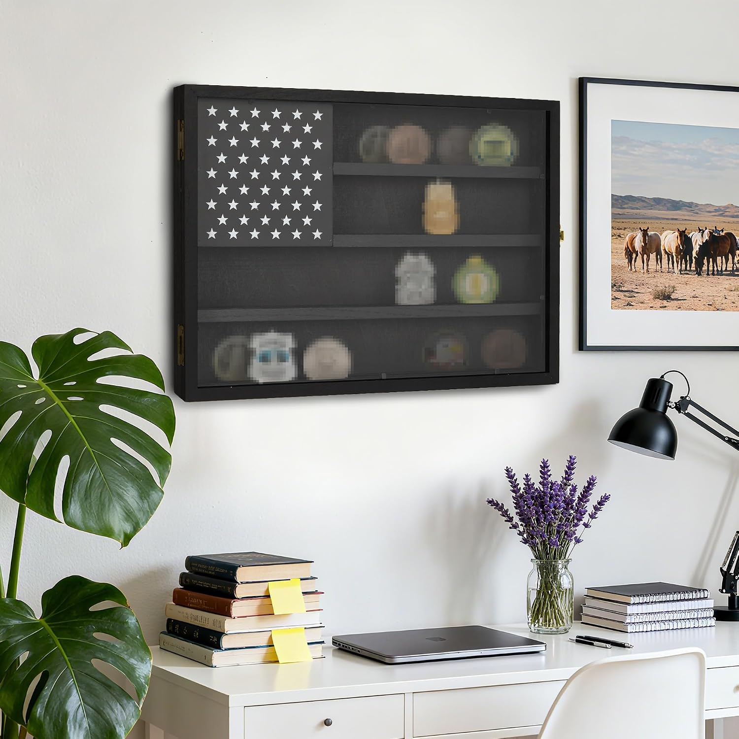 صندوق عرض خشبي بأربعة صفوف قاب - مراجعة Frame Display Wood وسعره