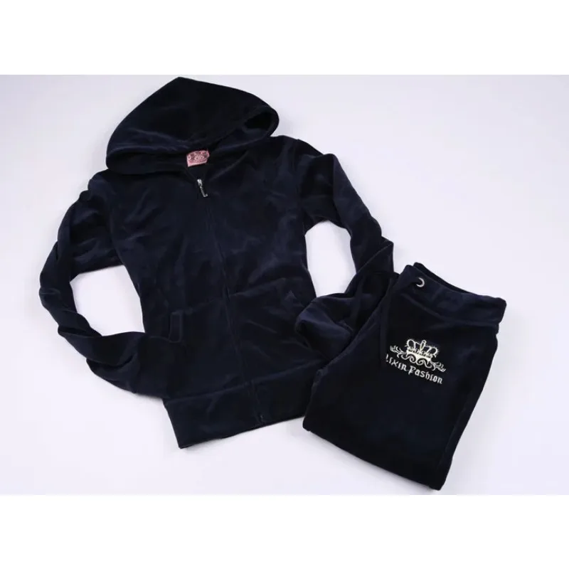 JC-بدلة رياضية مخملية نسائية ، - مراجعة Embroidery Uniform وسعره