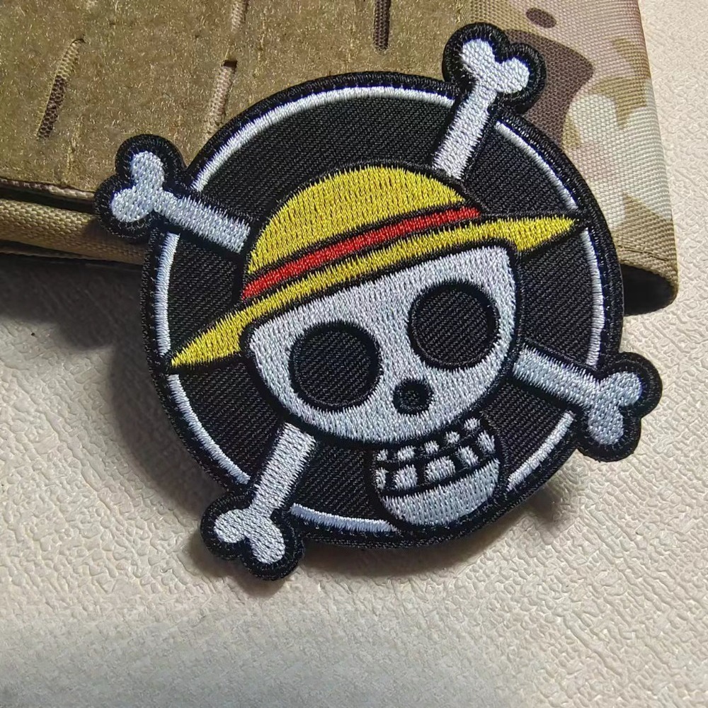 رقعة كرتونية من One Piece مطرز - مراجعة Embroidery Patches وسعره