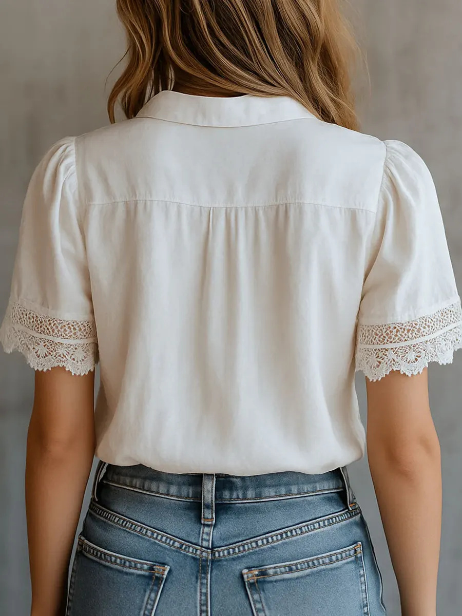 قمصان نسائية أنيقة بلون واحد م - مراجعة Embroidery Uniform وسعره