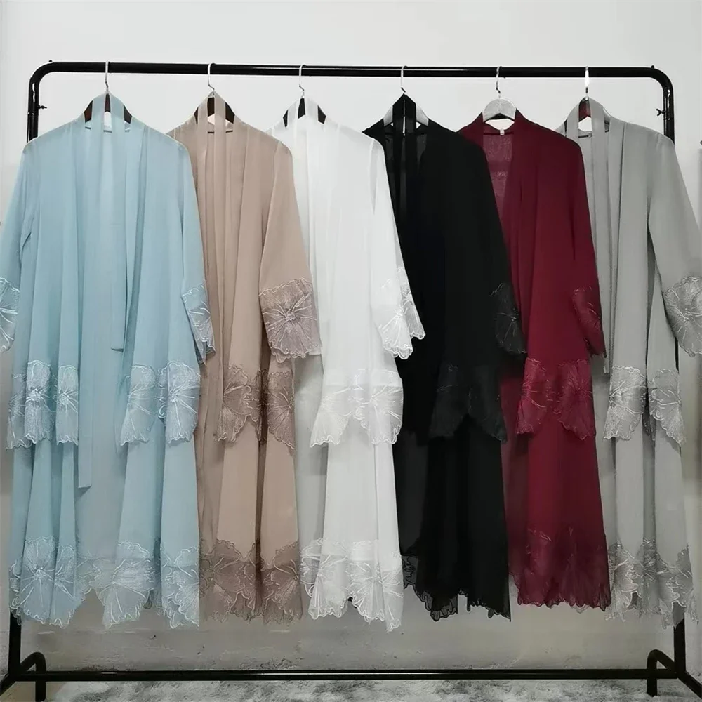 فستان ماكسي مطرز للنساء المسلم - مراجعة Embroidery Kaftan وسعره