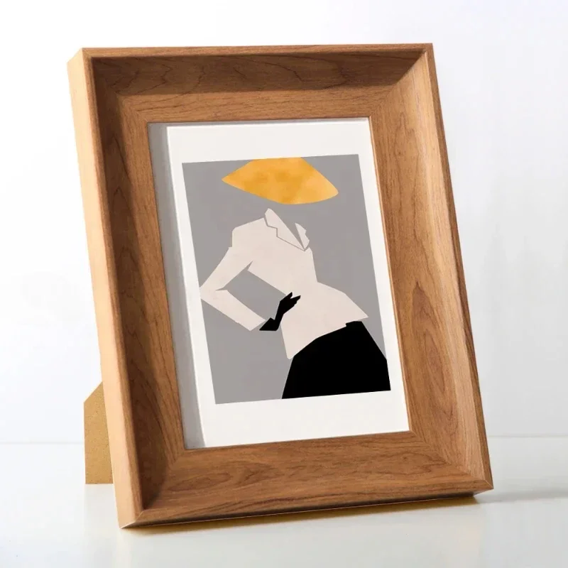 إطار صور خشبي 5/6/7/8/10 بوصة  - مراجعة Frame Display Wood وسعره