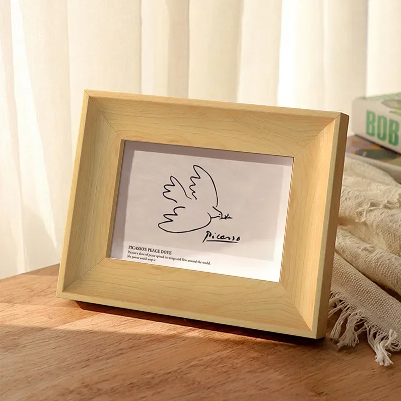 إطار صور خشبي 5/6/7/8/10 بوصة  - مراجعة Frame Display Wood وسعره