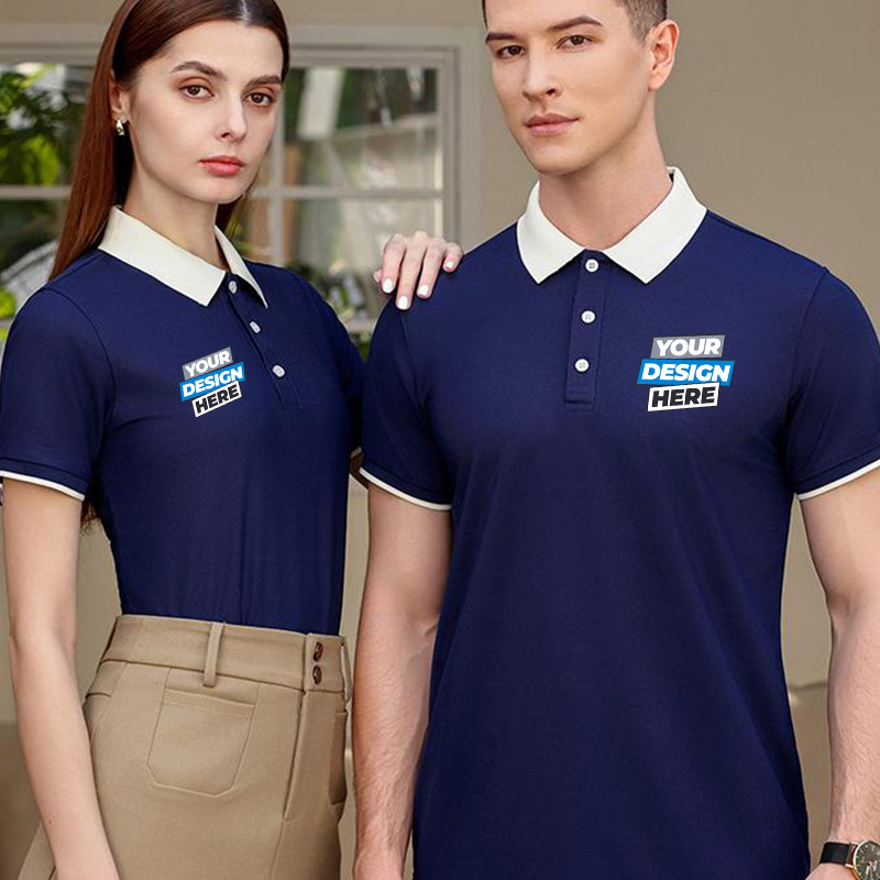 قميص بولو كتلة الألوان - طباعة - مراجعة Embroidery Uniform وسعره