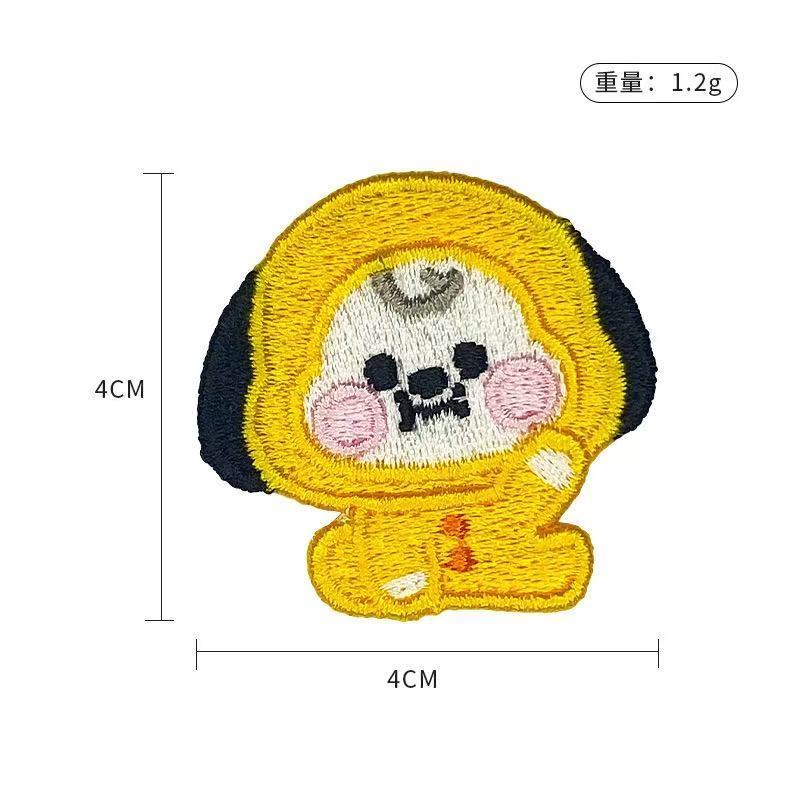 ملصق تطريز كرتوني لطيف BT21 لإ - مراجعة Embroidery Patches وسعره