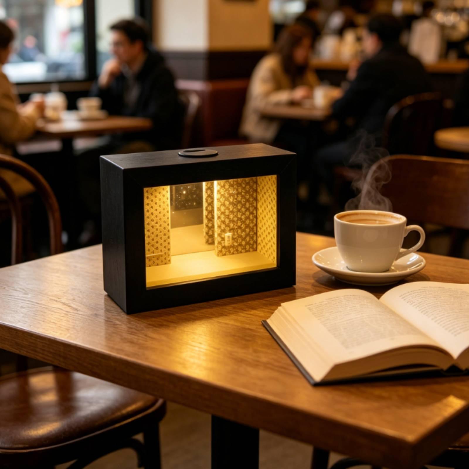 إطار مرآة خشبي بتأثير الظل الل - مراجعة Frame Display Wood وسعره