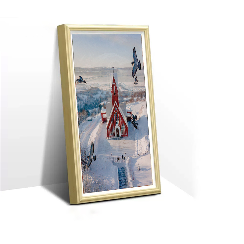إطار صور رقمي بالجملة بشاشة IP - مراجعة Frame Display Wood وسعره