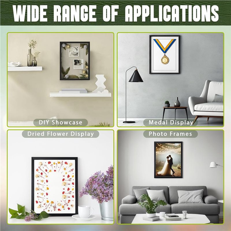 【عيد الميلاد】إطار عرض تي شيرت  - مراجعة Frame Display Wood وسعره